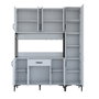 Hanah Home Armario Multiusos Blanco 160x198,6x40 cm